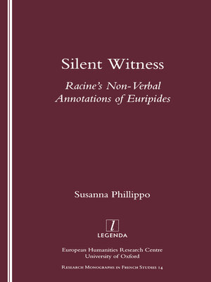 cover image of Silent Witness